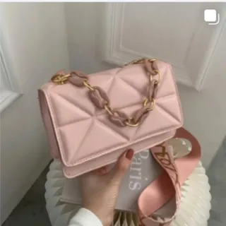 کیف دستی صورتی