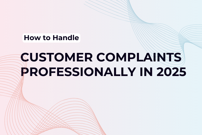 Customer complaint handling