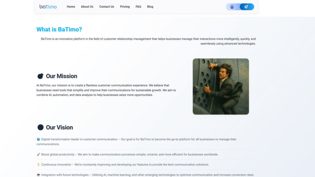 Timo AI showing integrated chatbot and customer journey mapping features for personalized experiences
